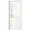 Межкомнатная дверь Рим белый со стеклом