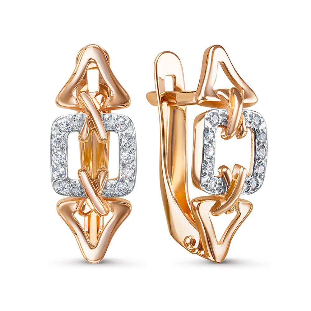 Серьги из золота 585 пробы