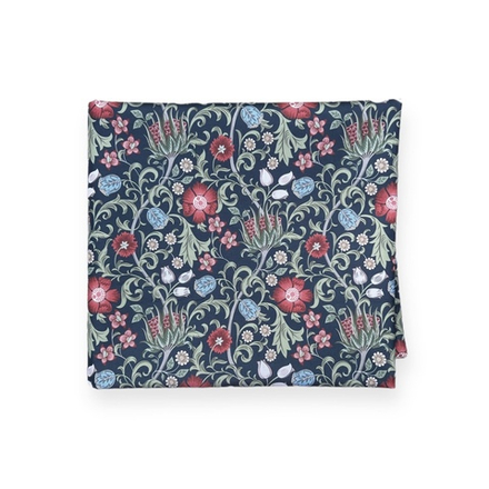 Скатерть "Моррис" синий фон с водоотталкивающей пропиткой