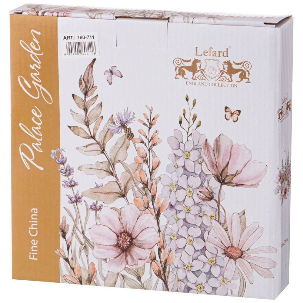 НАБОР ТАРЕЛОК ЗАКУСОЧНЫХ LEFARD "ДВОРЦОВЫЙ ПАРК" 4 ШТ. 20,5 СМ МИКС (КОР=12НАБ.)