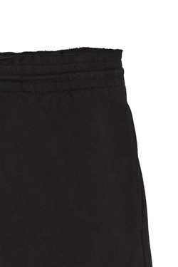 ZARA X BENITO ANTONIO ХЛОПКОВЫЕ ШОРТЫ С ЭЛАСТИЧНЫМ ПОЯСОМ, ЧЕРНЫЙ