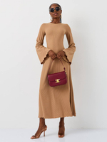 Платье с открытой спиной длинное