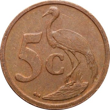 5 центов 2004 ЮАР
