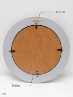 Зеркало настенное для прихожей 27 см