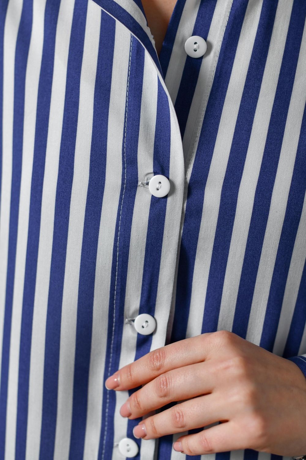 Блузка (рубашка) Тропический рай-2 Виотекс СИНИЙ