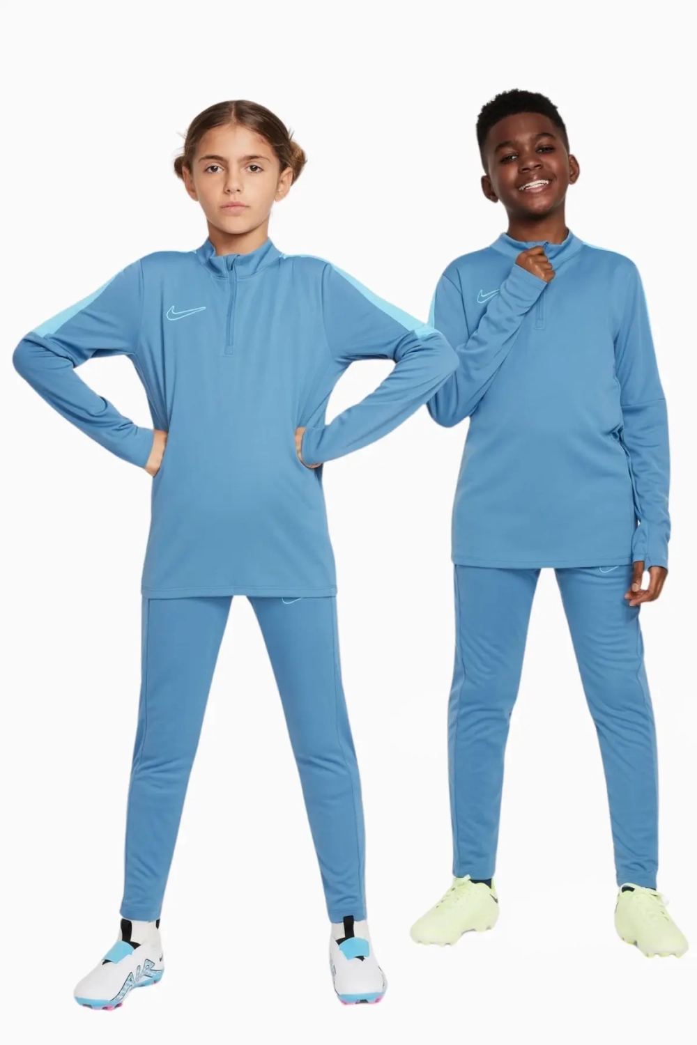 Кофта Nike Dri-Fit Academy 23 Junior - голубой