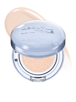 ABOUT TONE Water Layer Fit Cushion - Легкий увлажняющий кушон с полуматовым покрытием