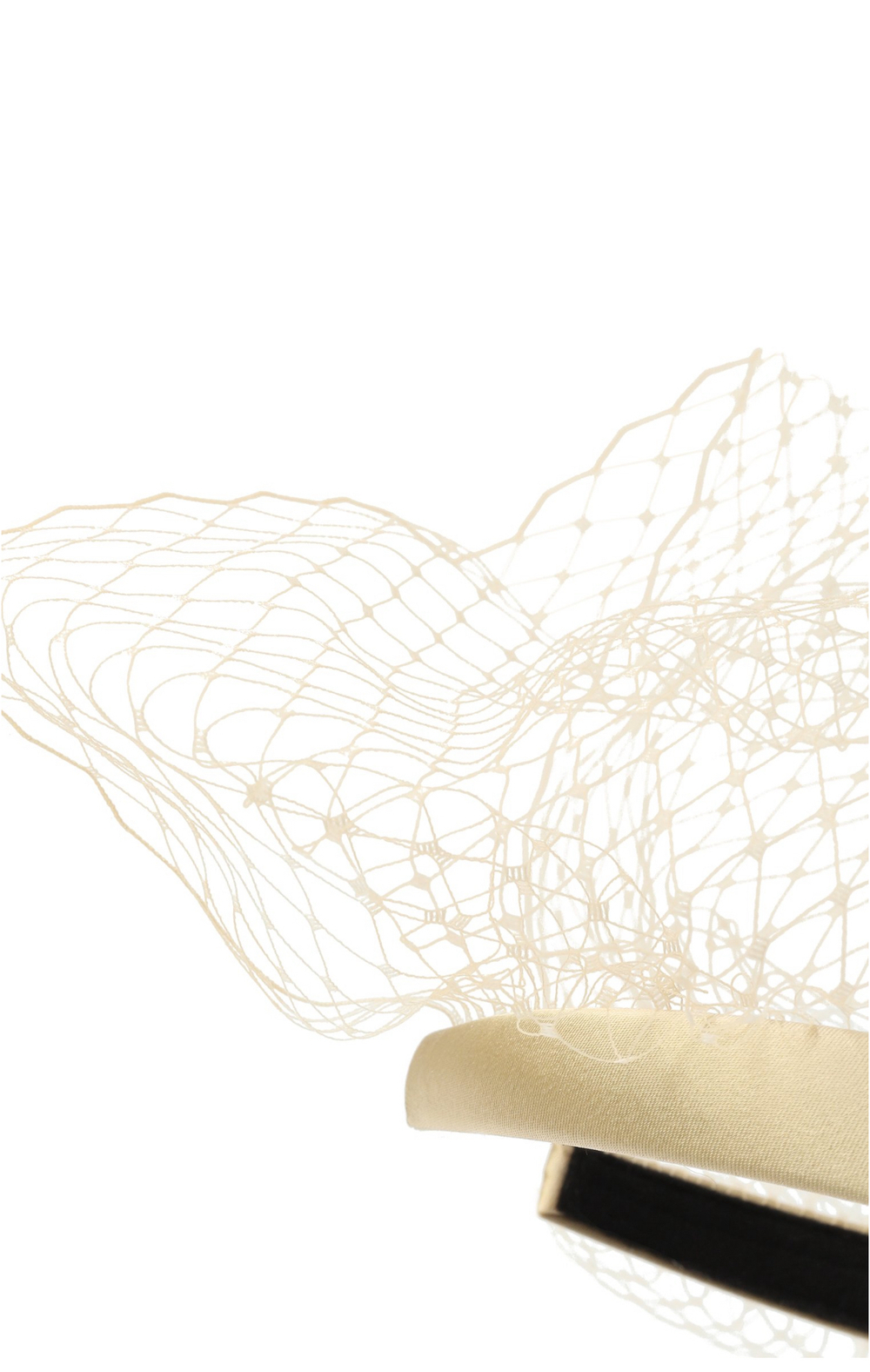 Вуаль классическая соломенная