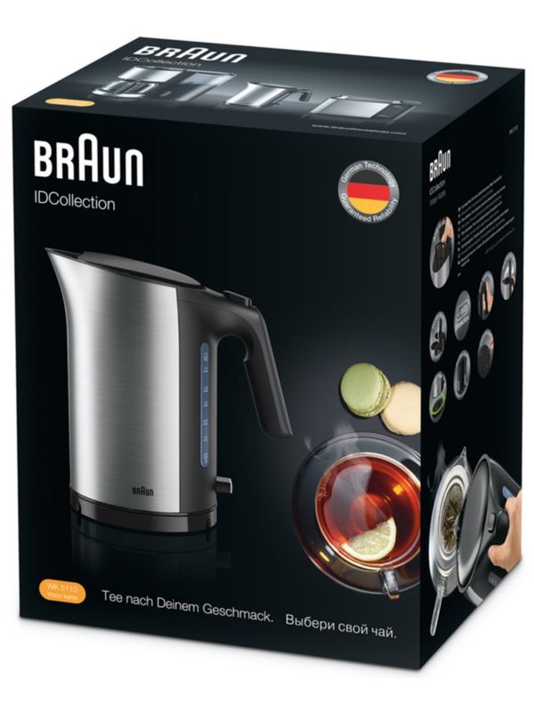Чайник Braun ID Breakfast Collection WK5100 BK