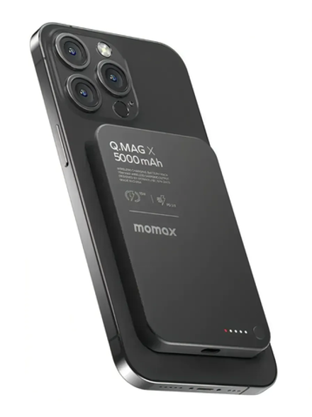 Внешняя АКБ Momax Q.MAG X 15W MagSafe 5000mAh