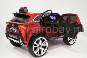 Детский электромобиль River Toys LEXUS E111KX красный