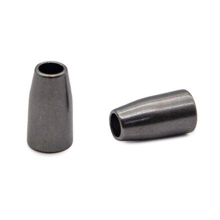 6327 Наконечник Колокол d=3,5/6,5мм, 14*8мм, мет. цв.ч.никель ГР (10013160/030622/3280906, ГРЕЦИЯ)