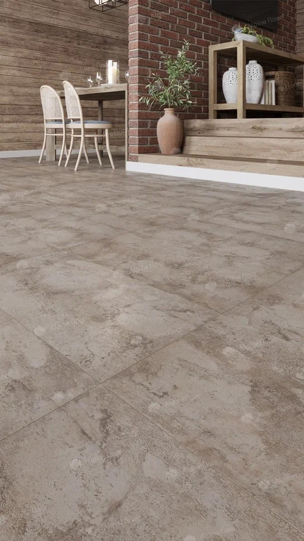SPC плитка Alpine Floor Stone Mineral Core Ричмонд ЕСО 4-1