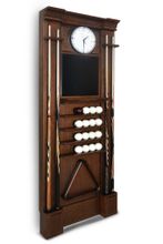 Киевница К-21 с часами ясень,шпон,мдф (№4)