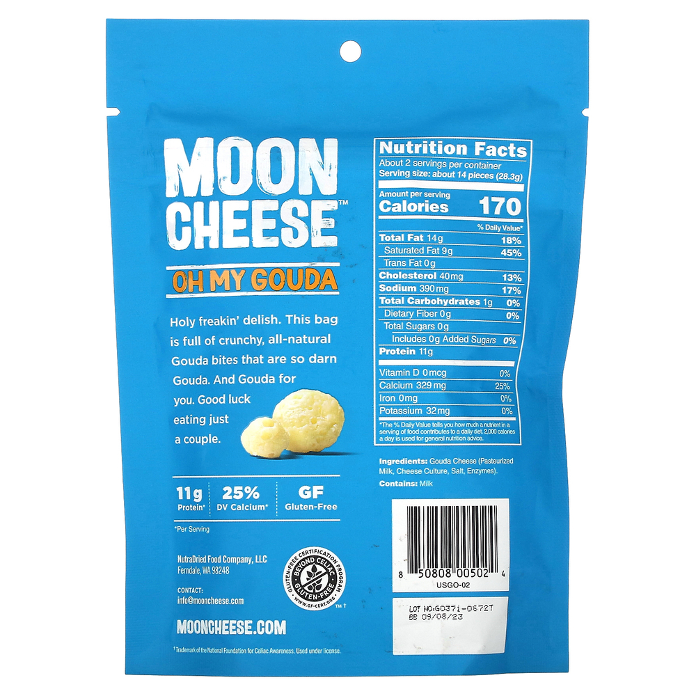 Moon Cheese, Гауда, 56,6 г