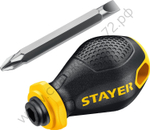 STAYER MaxFix PH2/SL6 32 мм, Переставная отвертка (2511)