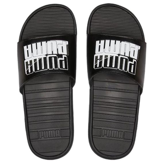 Puma Cool Cat Power Slide 'Black Steel Grey'
