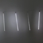 Гирлянда для улицы «Тающая сосулька» 3,0 м*50 см 288 лампы LED, IP-54, Белый (8 трубок)