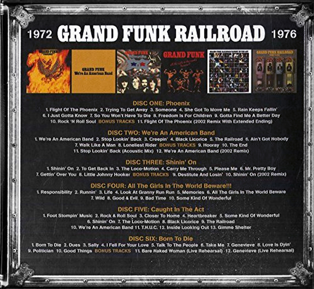 Grand Funk Railroad / Trunk Of Funk Vol 2 (6CD)