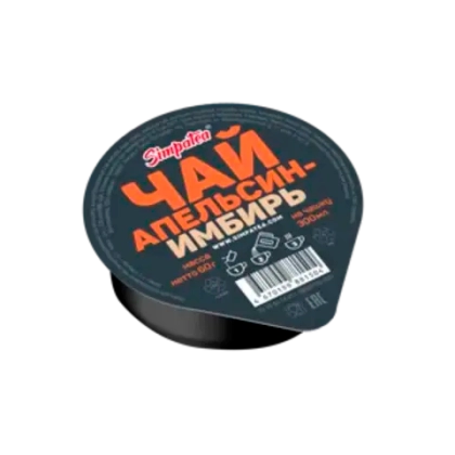 Апельсин-имбирь чай концентрат 60 гр 36шт/кор