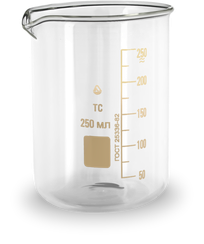 Мензурка стеклянная 250 мл