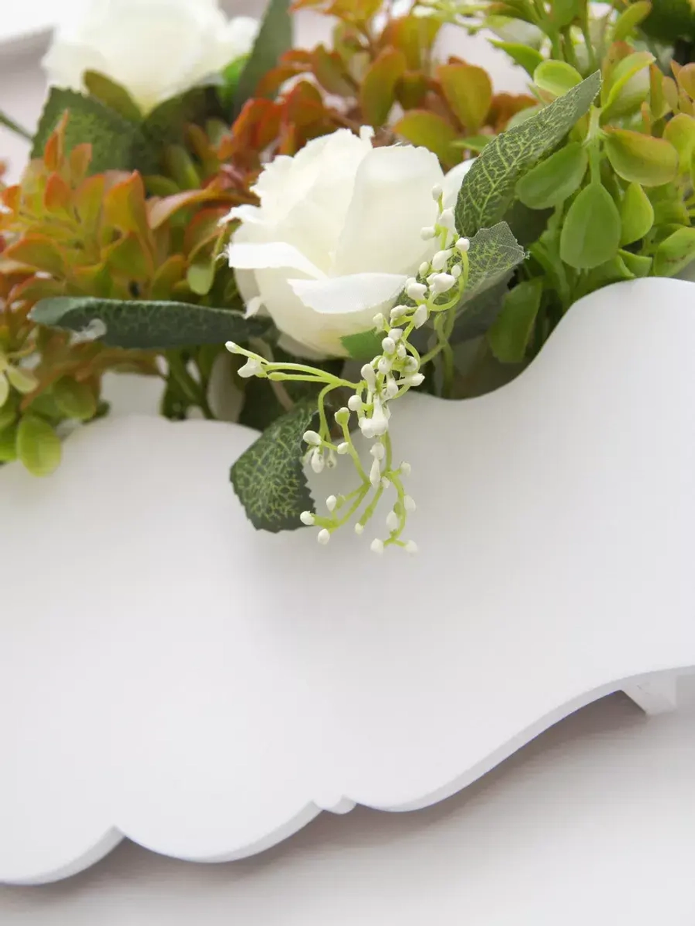 Настенная композиция "Окно с цветами" 46*29 см