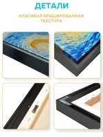 Металлическая багетная рамка 80х100 см