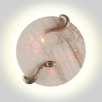 7033/10WL L-VISION ODL25 181 Настенный светильник светильник металл/камень/декор из латуни IP20 1*15W 3000K 220V SNAKE