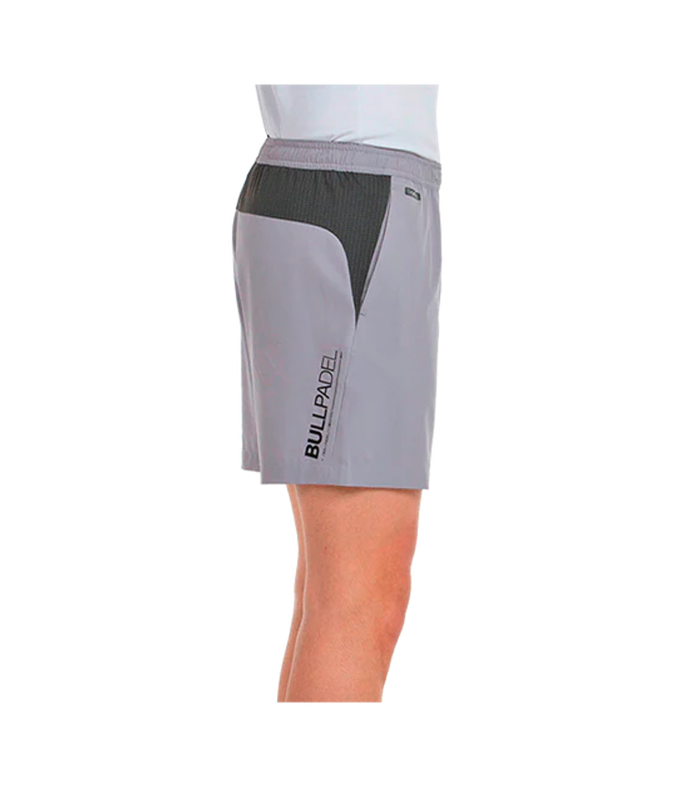 Шорты для падел Bullpadel Muinos Серые 2025 | Спортивная мужская одежда
