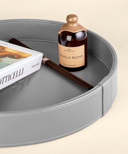 Поднос с логотипом DZADZA Серый