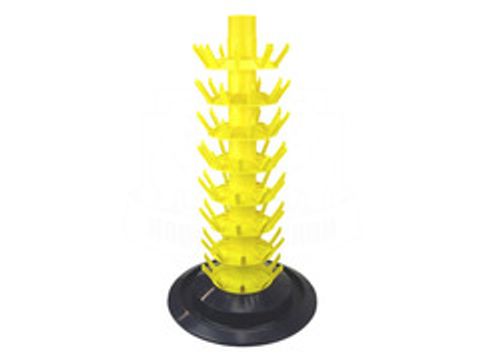 Подставка для сушки бутылок стационарная на 80 бутылок