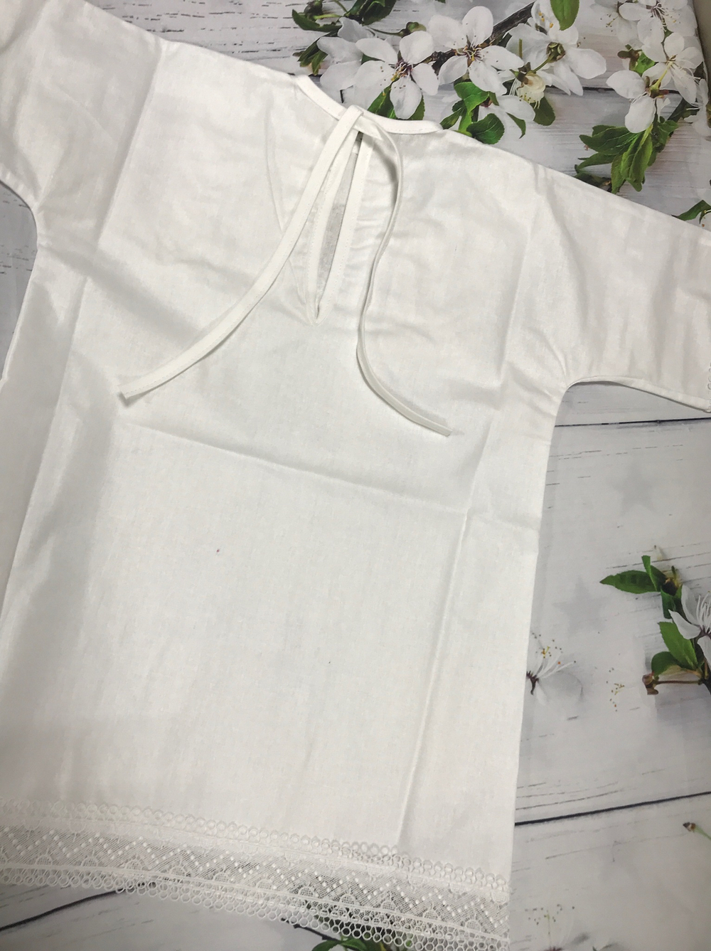 Крестильная рубашка для мальчика р 74-80 Поплин (ИП Людин А.В,)