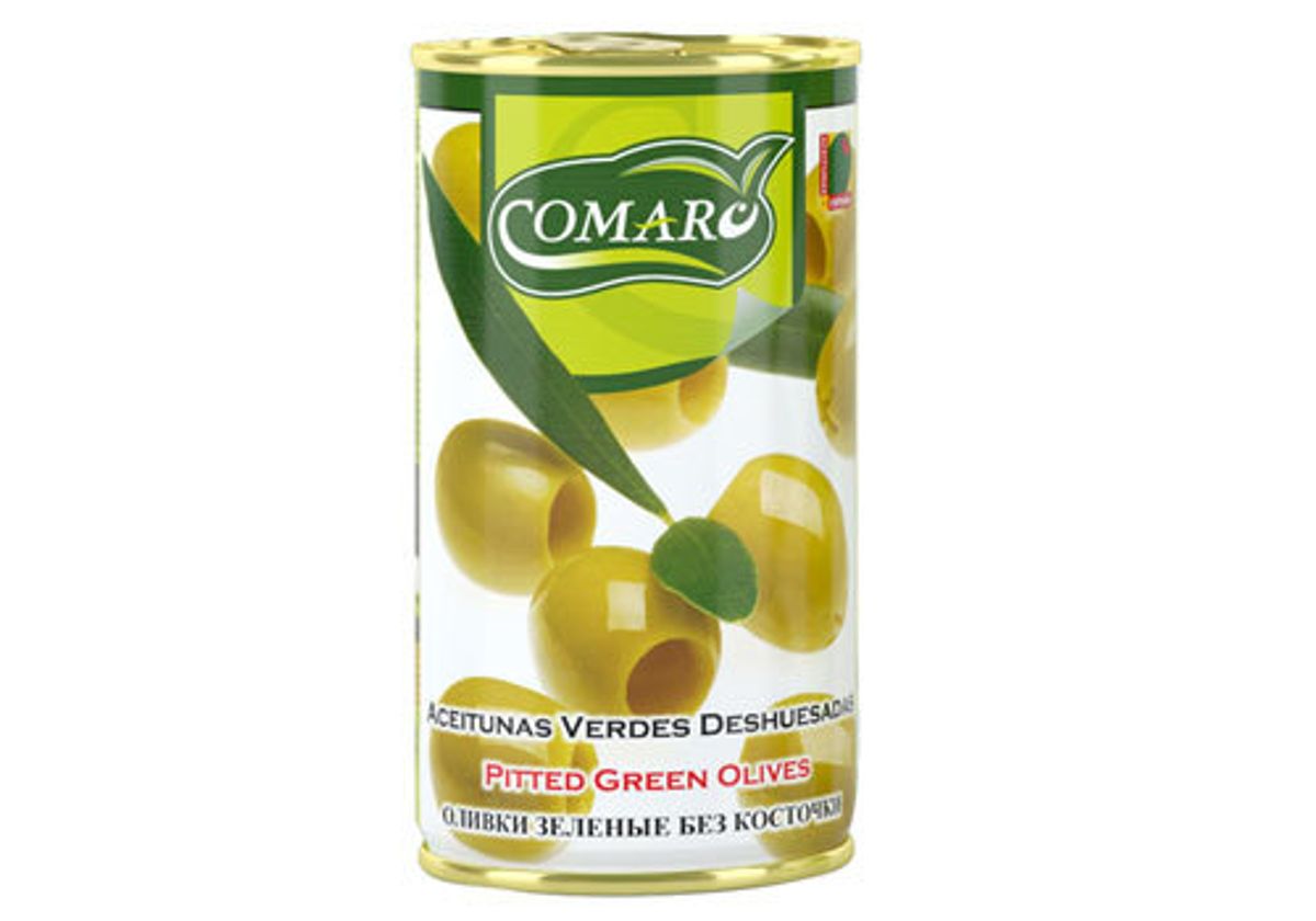 Оливки "Comaro" без косточек, 370мл