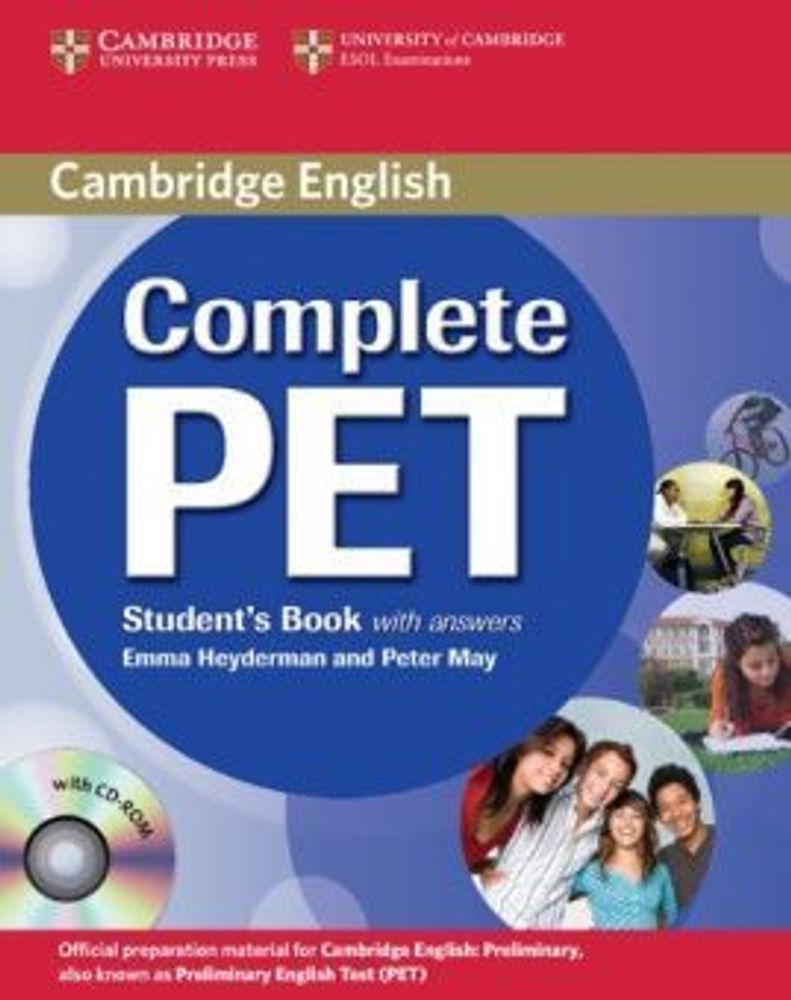 Complete PET Student&#39;s Book with answers with CD-ROM