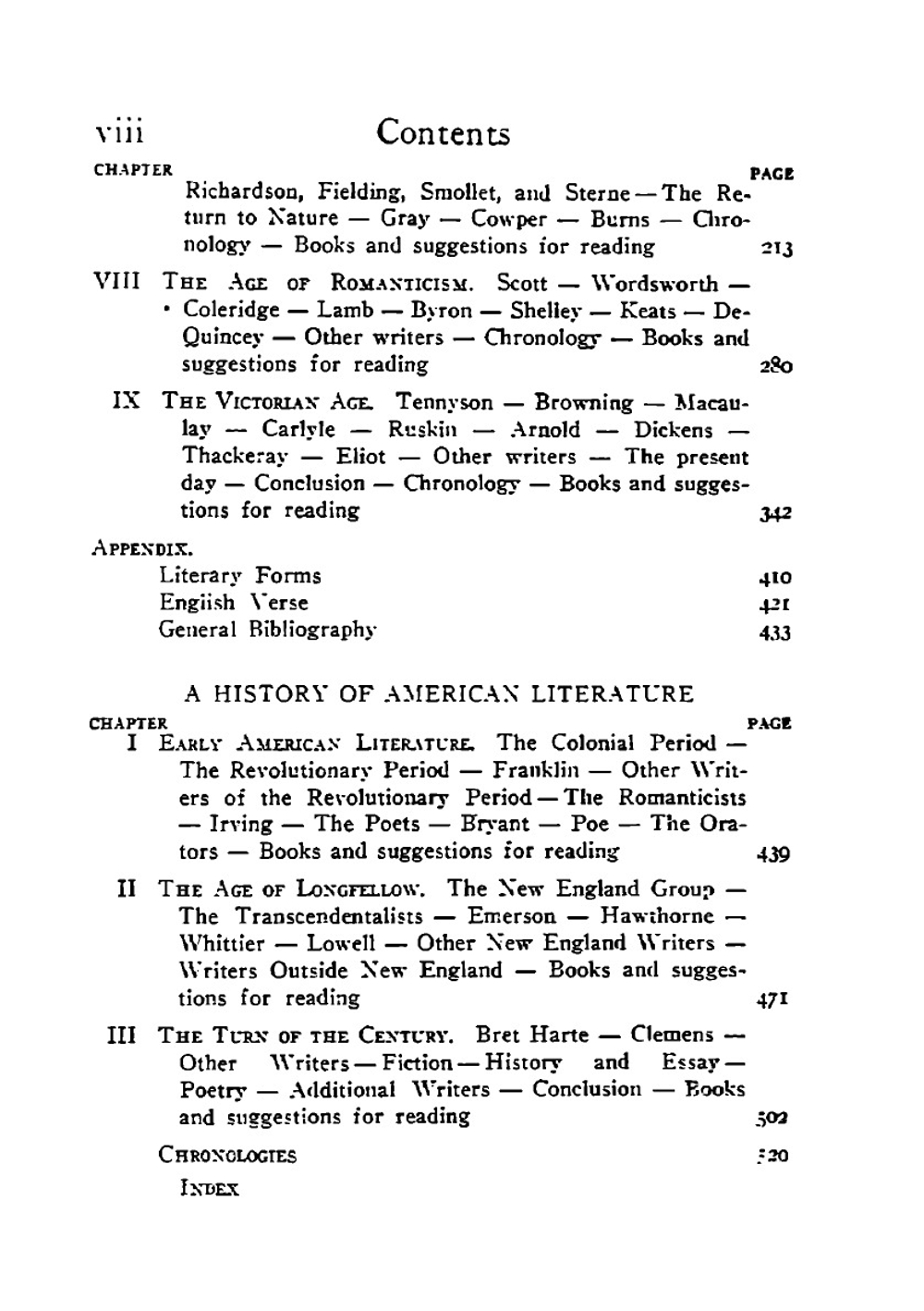 A history of English literature | Hinchman Walter Swain