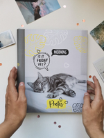 Фотоальбом на 10 магнитных листов 23х28 см, внутр. спираль fluffy pets Муррр