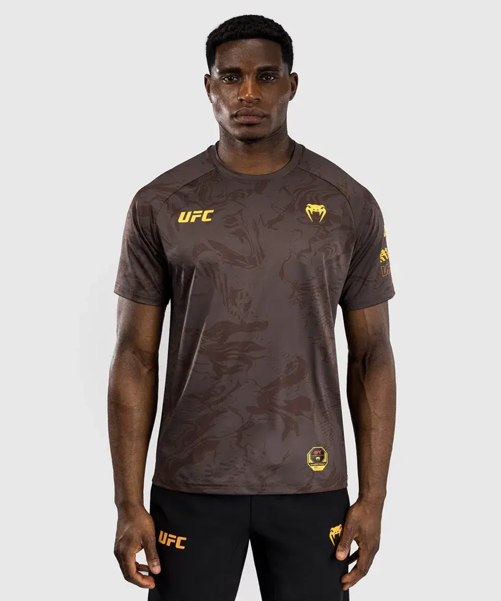 тренировочная футболка Venum UFC Fusion Fight Week - Earthen Brown