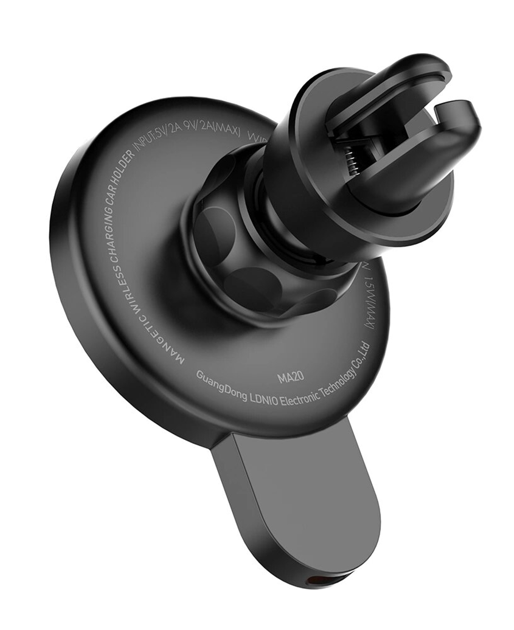 Автомобильный держатель LDNIO 15W Magnetic Wireless Charging (MA20)