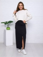 Свитшот утепленный базовый оверсайз