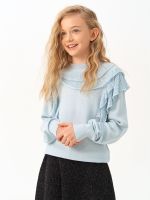 Джемпер для девочки AT1272 голубой