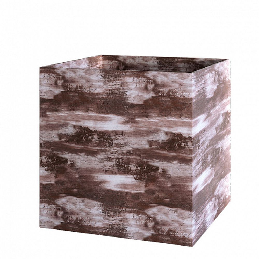 Кашпо CUBE BROWNIE 60x60x60