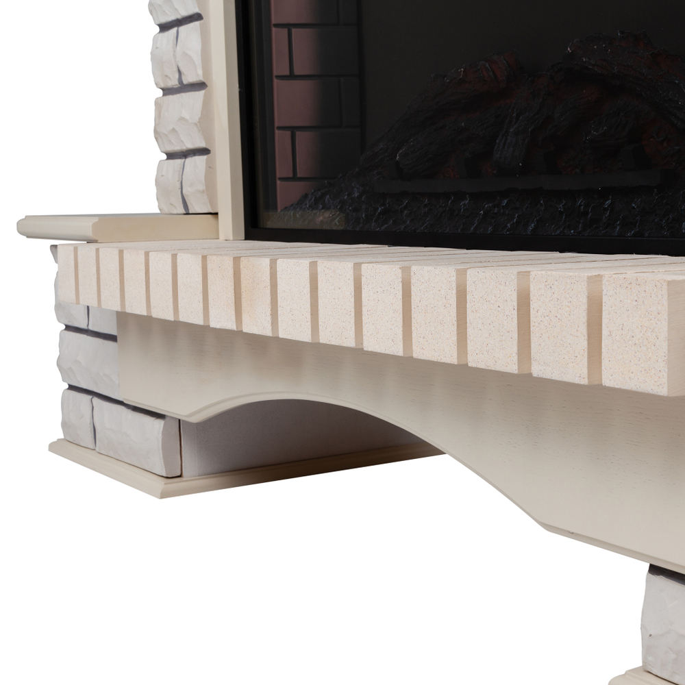 Каминокомплект Real Flame Country 33/33W WT с очагом Firespace 33W