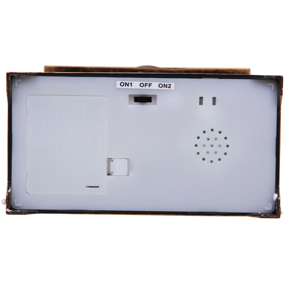 Сувенир с подсветкой «Новогоднее счастье»16.6*8.6*28.6 см, бронза (питание от USB и батареек)