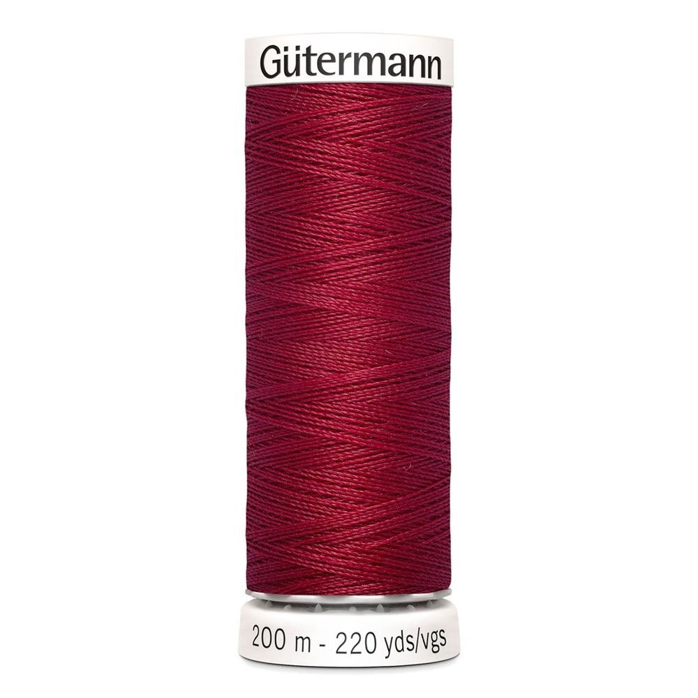 Нить Sew-All 200 м, Gutermann, 384 малиновый щербет