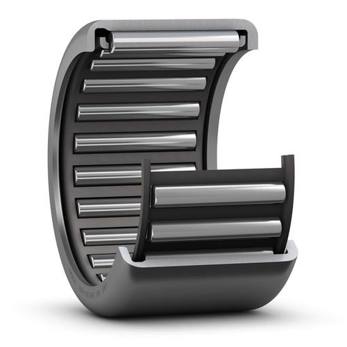 Игольчатый роликоподшипник со штампованным наружным кольцом и открытыми торцами HK 0509