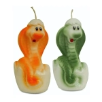 Свеча змейка в скорлупе