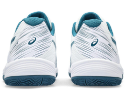 Мужские кроссовки теннисные Asics Gel-Game 9 Clay/OC - white/restful teal