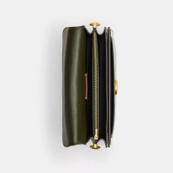 COACH СУМКА ЧЕРЕЗ ПЛЕЧО TABBY 26, ОЛИВКОВЫЙ