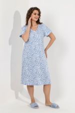 Ночная сорочка Остин-1 Виотекс ГОЛУБОЙ