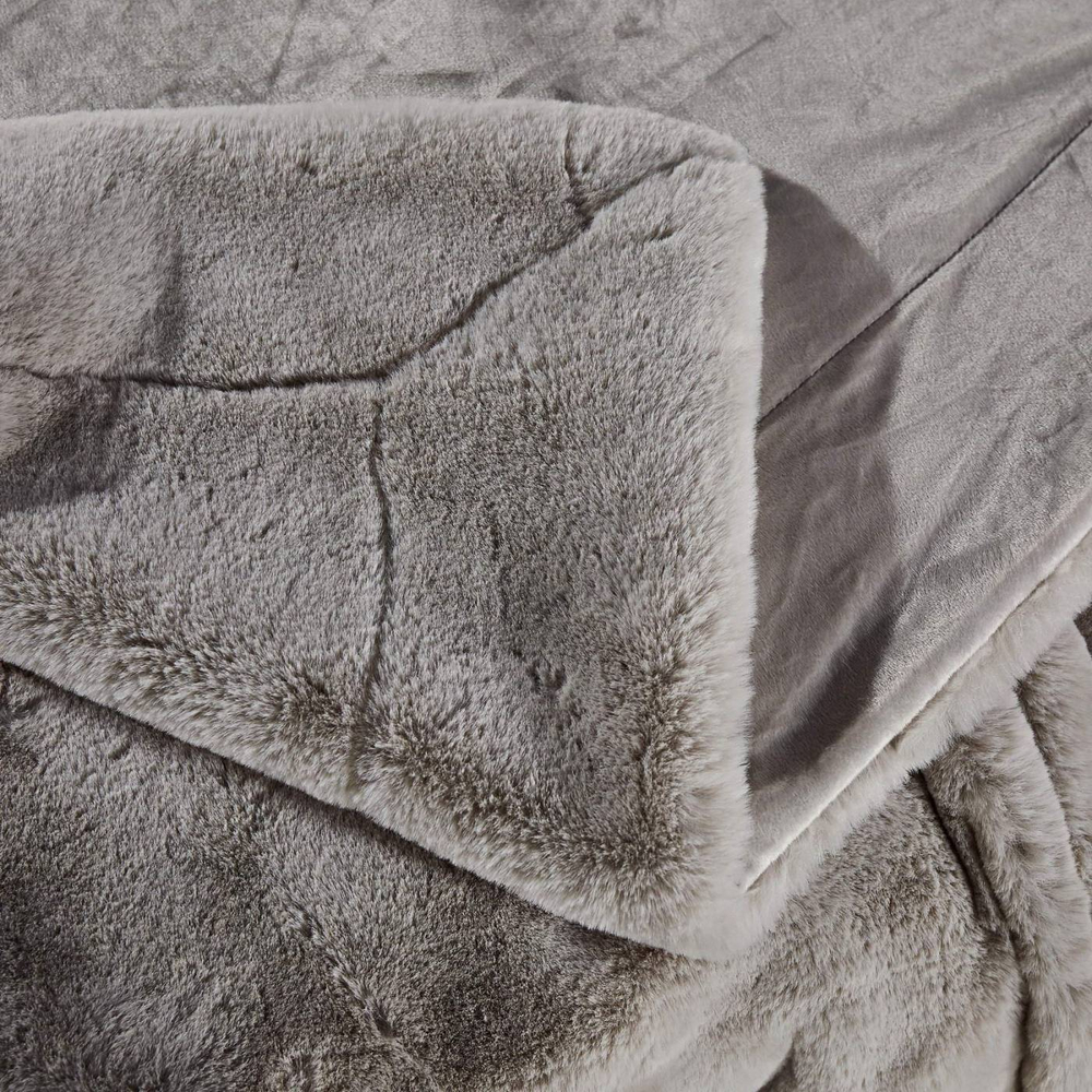 Плед 210х230 Sofi De MarkO Ричард серый